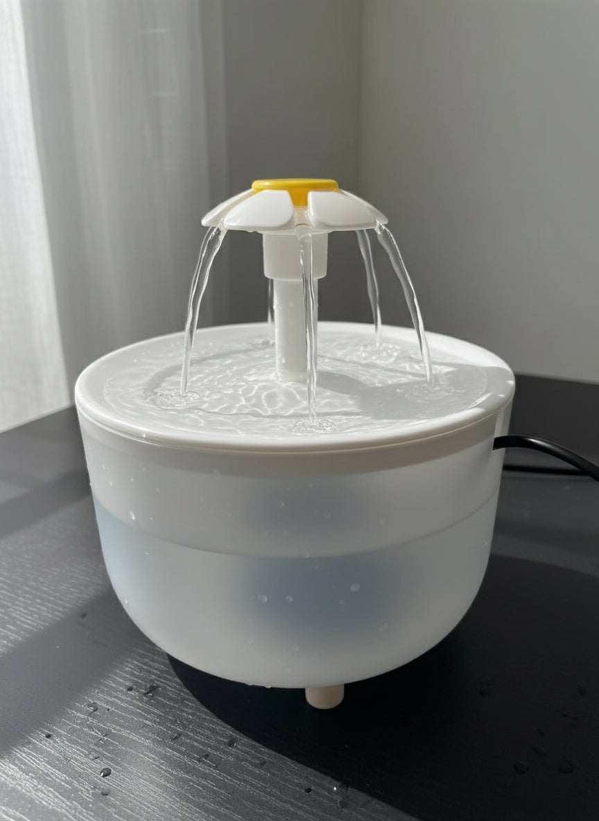 Pets Water Fountain Auto Filter USB Electric Mute Cat Drinker Bowl 1200Ml Recirculate Filtring Drinker for Cats Water Dispenser