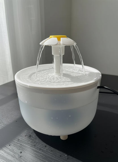 Pets Water Fountain Auto Filter USB Electric Mute Cat Drinker Bowl 1200Ml Recirculate Filtring Drinker for Cats Water Dispenser