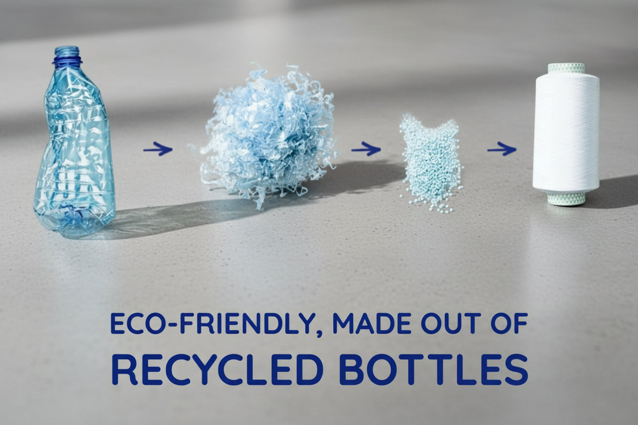 Recycled Dog Collar with Reflective Puppy Collar Small Coral