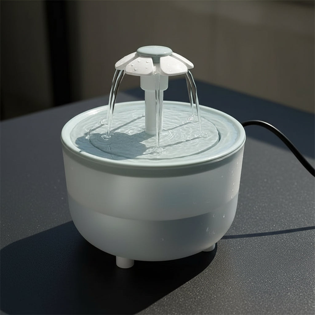 Pets Water Fountain Auto Filter USB Electric Mute Cat Drinker Bowl 1200Ml Recirculate Filtring Drinker for Cats Water Dispenser