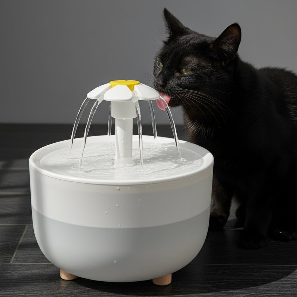 Pets Water Fountain Auto Filter USB Electric Mute Cat Drinker Bowl 1200Ml Recirculate Filtring Drinker for Cats Water Dispenser