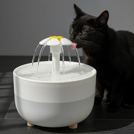 Pets Water Fountain Auto Filter USB Electric Mute Cat Drinker Bowl 1200Ml Recirculate Filtring Drinker for Cats Water Dispenser