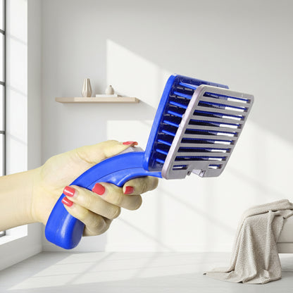 Self Cleaning Slicker Brush Dog Cat Pet Grooming Brush Shedding Brush Comb Rake