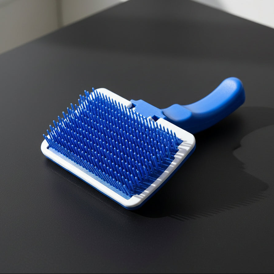 Self Cleaning Slicker Brush Dog Cat Pet Grooming Brush Shedding Brush Comb Rake