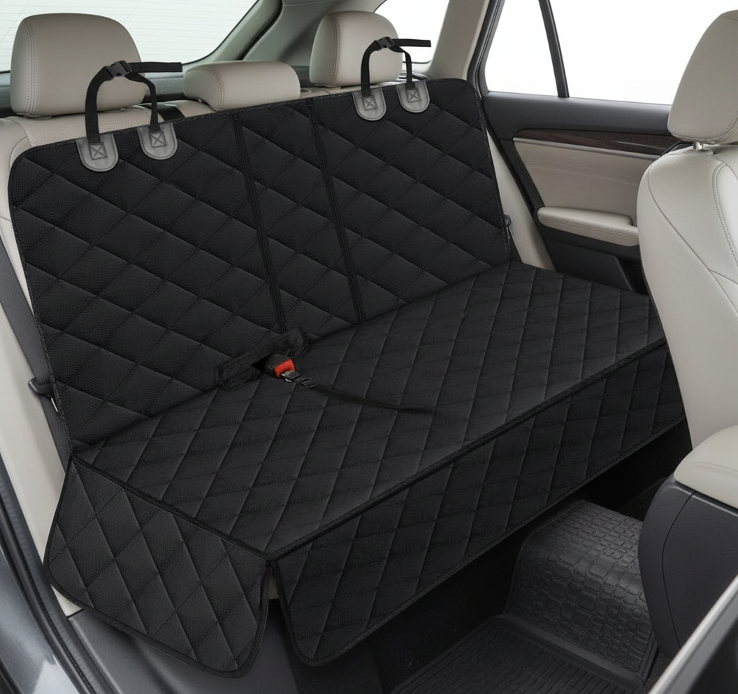 PawShield™ Dog Car Seat Cover, Waterproof & Non-Slip Pet Seat Protector for Cars, Trucks, and SUVs