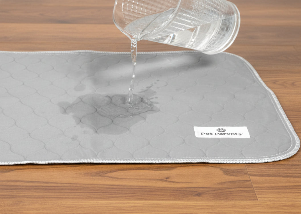 Pawtect® Pads Washable Dog Pee Pads (2Pack) of 18X24 Premium Pee Pads for Dogs, Waterproof Training Pads for Dogs & Reusable Dog Pee Pads! Whelping & Modern Puppy Pads!