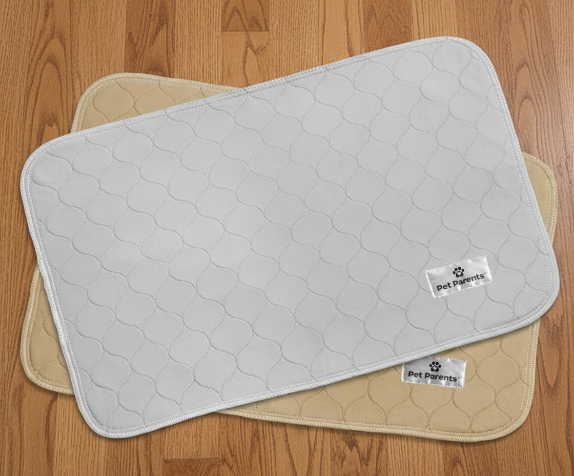 Pawtect® Pads Washable Dog Pee Pads (2Pack) of 18X24 Premium Pee Pads for Dogs, Waterproof Training Pads for Dogs & Reusable Dog Pee Pads! Whelping & Modern Puppy Pads!